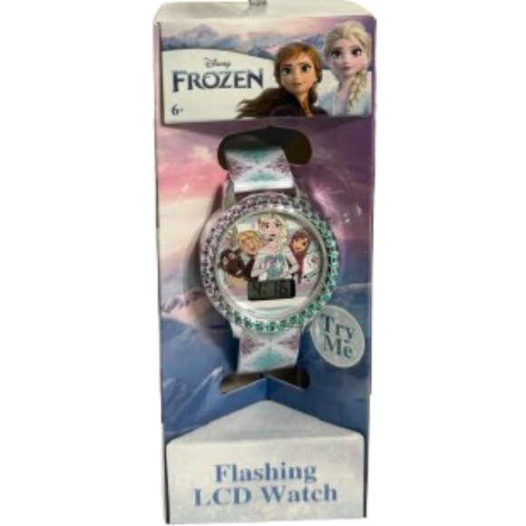 Disney Other - Disney Frozen Flashing LCD Watch